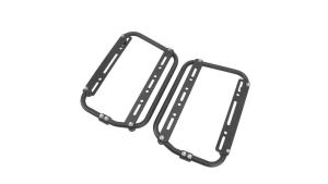 Motorcycle Side Carrier Support Racks Aluminium Alloy Saddlebag Bar Box Rack High Load Capacity Support Brackets for Motorcycle