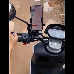 (จัดส่งภายในประเทศไทย)ที่จับมือถือมอเตอร์ไซค์ ที่ยืดมือถือ ที่จับโทรศัพท์ ที่ยึด ที่วางโทรศัพท์จักรยานBicycle phone holder