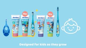 ส่งของทุกวัน Jordan จอร์แดน สีฟันเด็ก 6-9 ปี (ชุดของ)