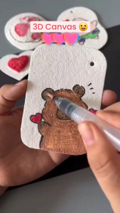 【READY STOCK】10PCS DIY Color Water Art/Christmas 3D Sponge/Foaming Texture Painting Sponge/Magic Puff Painting Texture