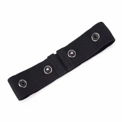 Invisible Jeans Belt Buckle Free Elastic Womens Belt Buckle Extension Elastic Expansion Adjustment Buckle Elastic Men Lazy Belt