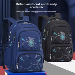 JIFANPAUL | Ergonomic Spine Protection School Backpack for Boys