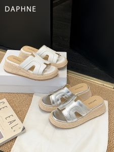 Daphne | Wedge Platform Sandal Slippers