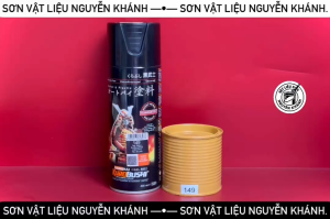 🎨 Sơn xịt SAMURAI Kurobushi - Màu Vàng Taxi 149 (Taxi Yellow) - 400ml