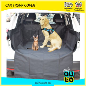 SIMPLYAUTO SUV Car Trunk Cargo Cover for Pet Travel Waterproof Dog Cat Bicycle Dirt Protection Mat Pet Accessories