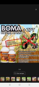 BOMA PUPUK CAIR PENGUSIR & PEMBASMI HAMA + ZPT
