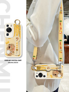 เคสโทรศัพท์ Huawei Pura80 รุ่นใหม่สำหรับผู้หญิง สายสะพายข้าง สายคล้องคอ สายรัดข้อมือ รุ่น P60 P70 P50 P40 P30 P20 ป้องกันการตกหล่น