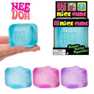 Needoh Nice Cube Sensory Cube Anti-stress Tool for Anxiety and Focus Desktop Sensory Cube for Adults and Kids!