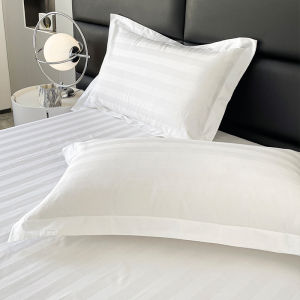 Nordic Style Pure Cotton Pillowcase Hotel And Inn Special Use High End Home Use Single And Double Person Core Pillowcase