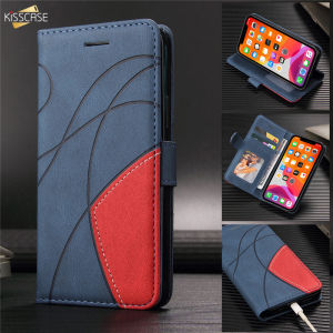 KISSCASE Card Slots Flip Wallet Leather Case For iPhone15 14 Pro Max 14 Plus 13 12 11 XR XS Max X Phone Bag Back Cover Case