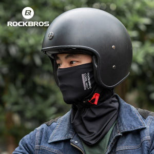 ROCKBROS Cycling Face Mask COOLMAX Anti-UV Sun Protection Motorcycle Mask Breathable Quick-drying Hanging Ear Face Mask