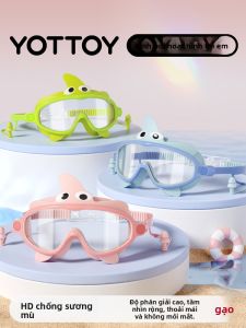 yottoy | Waterproof Anti-Fog UV Protection Clear Swim Goggles