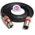 kabel jack canon xlr male to frmale 20cm - 50cm. 