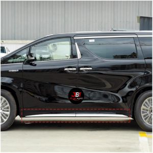 Toyota Alphard Vellfire Agh30 Side Moulding Lip with Stainless Steel 2015-2023