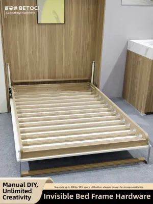 Hidden Multi-functional Wall Bed Closet Combo
