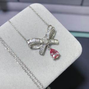 Alexanders Transformed Stone Necklace Womens Silver Plated Unique Design High-End Luxury Versatile Clavicle Chain Fashion Jewelry