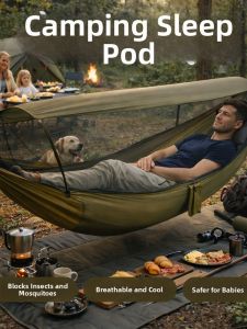 CHAOMU | Automatic Fast-Opening Anti-Mosquito Outdoor Hammock