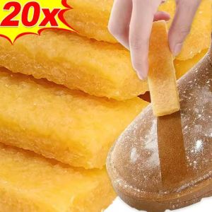 Xzinzhan แปรงขัดรองเท้า20/1ชิ้นแปรงหนังกลับยางลบรองเท้าหนังหนังแกะผ้าเช็ดทำความสะอาดขัดหนังผ้าทำความสะอาดขัดทำความสะอาดแปรงทำความสะอาดบูท