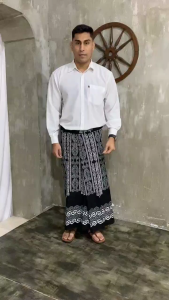 Sarung Batik Pekalongan Pria Dewasa Motif Gerbang Rayon Premium Terbaru