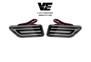 Vemart new alza 2022 - 2023 car rear bumper led reflectors light accessories