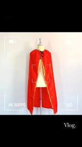 C01 ผ้าคลุมปัจฉิม ขอบทอง พร้อมส่ง