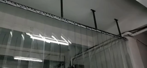 Pvc Strip Curtain Hanger Stainless - Complete Set Stainless steel 201.1m in length