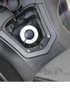 Nắp Xăng Đốt Bằng Thép Không Gỉ PCX160 PCX150 Nắp Xăng Đốt Phụ Trợ Một Nút Nắp Xăng Đốt Trượt Lên Một Nút Trỏ Lên