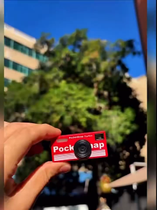 【Birthday Gift】Digital Camera for Webcam Thumb Camera 1080P HD Portable Retro Keychain Cam Vlog Daily Shooting Camera for Students & Campus Life Very Small Camcorder Video Recorder