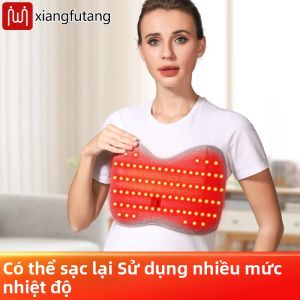 Áo Ngực Massage Điện Có Đèn Đỏ Sưởi Ấm Hồng Ngoại Dành Cho Phụ Nữ Máy Kích Thích Mở Rộng Chống Chảy Xệ Chăm Sóc Sức Khỏe Vibrato Kích Thước Trung Bình