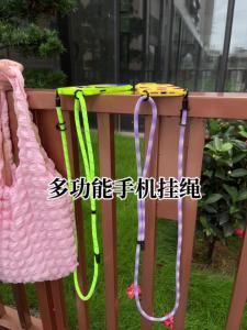 New Crossbody Two-Way Adjustable Lanyard Drop-Resistant Satchel Wrist Strap Solid Anti-Lost Shoulder Side Back Men and Women Neutral