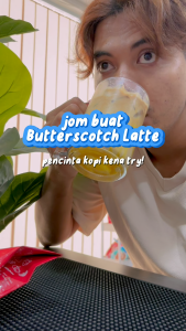 MIX-LAH Halal Butterscotch Ice Blended Milkshake Powder - Sugar-Free 1kg Single Pack