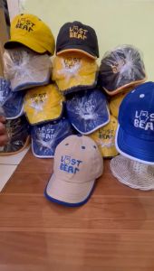 Topi Anak Laki-Laki & Perempuan Bordir Last Bear / Topi Anak Usia 1-4 Tahun
