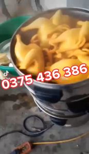 Nồi hấp cua rau củ hải sản gà chạy điện 220v công suất 1200w 40cm 3 tầng