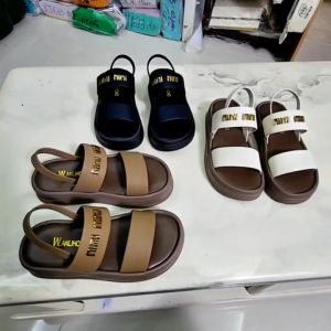 Sandal Đế Bằng 2 Quai Tán - Giày Quai Hậu Da Mềm Quảng Châu  Full Box 9839 Shop Diều Phương