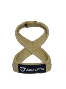 JustLiftz Figure 8 Lifting Straps Deadlift Powerlifting protein lever belt gym belt Weightlifting Wrist Straps ON