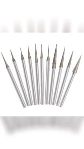 เข็มแหลม เข็มเจียรเพชร แกะสลักหยกหัวเจียรหยกแกะสลักหยกเข็มคว้านแกะสลักหินแกะสลักหยก D เข็ม