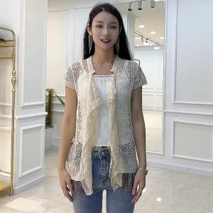 Áo Chống Nắng Áo Khoác Mỏng Mẫu Ngắn Nữ Áo Choàng Phối Váy Cho Mẹ Trung Niên Và Cao Tuổi 2023 Áo Mùa Hè Mẫu Hot Mặc Ngoài