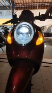 Scoopy ปะกับสวิทซ์ไฟผ่าหมากไฟPassตรงรุ่น2021-2024