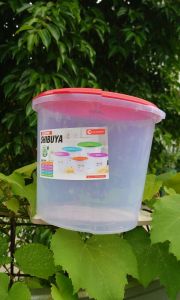 6pcs Toples Plastik Serbaguna 5liter
