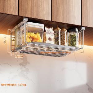 Wall Mounted Drain Dish Storage Rack