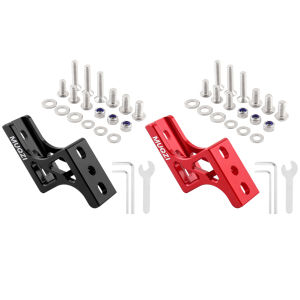 Vktech ผู้ให้บริการด้านหน้าติดตั้งอะแดปเตอร์อะแดปเตอร์อลูมิเนียมโลหะผสมพับจักรยานหมักจมูกจมูกตัวแปลงยกขึ้นขึ้นสำหรับ Brompton Dahon