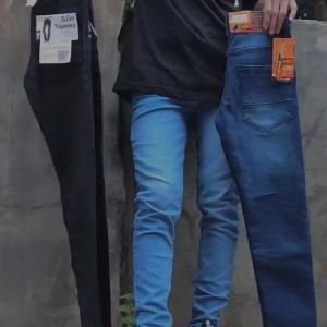 Celana Panjang Jeans Pria Dewasa Keren Gaul Distro Bahan Ngaret Model Pensil SlimFit / Celana Denim Pria / Celana Jeans Pria Super Skinny / Ripped Denim Pria Slimfit / Celana Jeans Pria Slim Premium Denim/ Jeans Panjang Pria Slimfit Terbaru - Amara Jeans