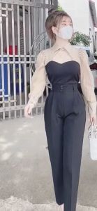 Quần Baggy Lưng Cao 3 Cúc cao 8cm Phom rộng Có Big Size 96Kg Lưng Thun Đằng  thoải mái Chất Vải Tuyết Mưa Đẹp