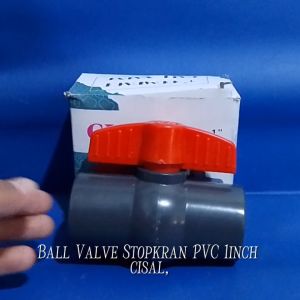 BALLVALVE STOPKRAN PVC 1" PER PCS CISAL