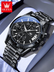OLEVS | Đồng Hồ Nam Cơ Quartz Chống Nước Dây Thép Không Gỉ Quà Tặng Sinh Nhật Sang Trọng