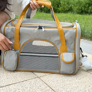 Smart Pets Portable Bag Large Capacity Cage Pet Cat Breathable Car-Mounted Dog Carrier Foldable