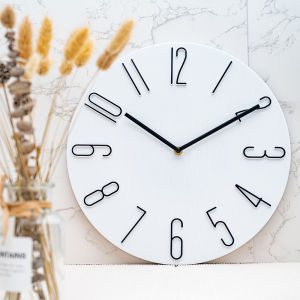 Đồng Hồ Trang Trí Tường Không Cần Khoan Đồng Hồ Phòng Khách Phòng Ngủ Đồng Hồ Tĩnh Âm Thiết Kế Hiện Đại Đơn Giản Sáng Tạo Trang Trí Nhà Cửa