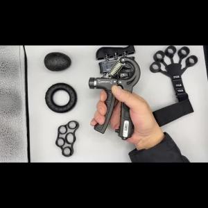 10-100Kg Adjustable Hand Grip Strengthener Trainer With Counter Wrist Forearm And Exerciser For Muscle Building Strength