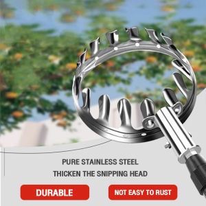 Retractable Long Rod Fruit Picker: Multi-functional High Altitude Tool