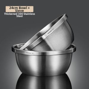 NEWAIR | Thickened Food-Grade 304 Stainless Steel Washing Colander
